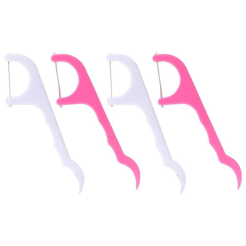 Bộ 25 Tăm Chỉ Nha Khoa 7.5cm Làm Sạch Kẽ Răng Dùng Một Lần