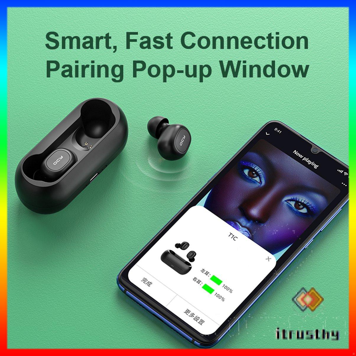 Tai Nghe Bluetooth Không Dây Qcy T1 T1C Mini