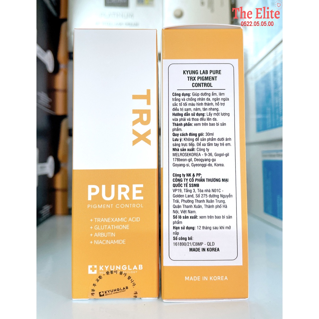 Tinh chất loại nám Serum Kyung Lab Pure TRX