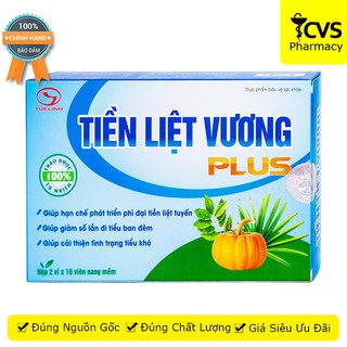 Thực phẩm chức năng giảm tiểu đêm, dịu tiền liệt tuyến Tiền liệt vương