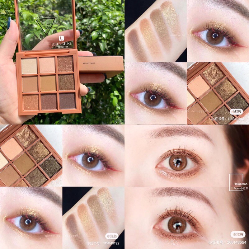 Màu Mắt 3CE Multi Eye Palette Plot Twist