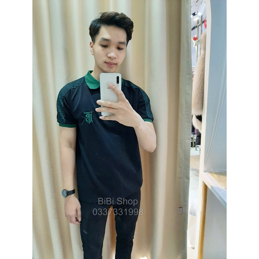Áo Thun Nam Cổ Bẻ Polo Thêu Logo Chữ B Cao Cấp BB7 - | BigBuy360 - bigbuy360.vn