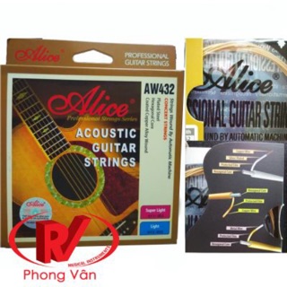 Dây đàn guitar acoustic alice aw432