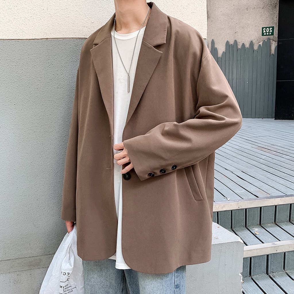 Áo Blazer nam UNIKA áo khoác unisex phong cách Hàn Quốc AD61