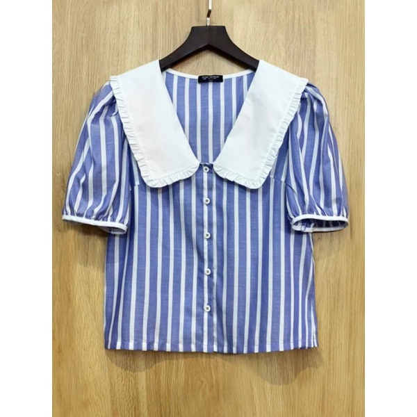 Áo sơ mi topshop Vnxk xịn , ảnh thật áo