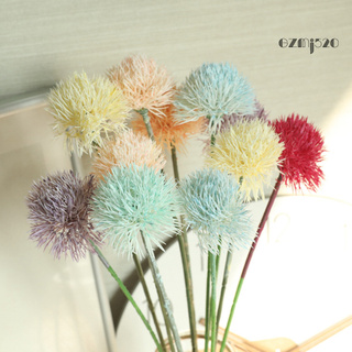 Set 2 Nhánh Hoa Bồ Công Anh Nhân Tạo Tươi Tắn Trang Trí Nhà Cửa/Đám Cưới/Tiệc Tùng