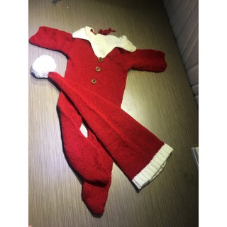 Body Đan len đỏ  noel cho bé 6-15m