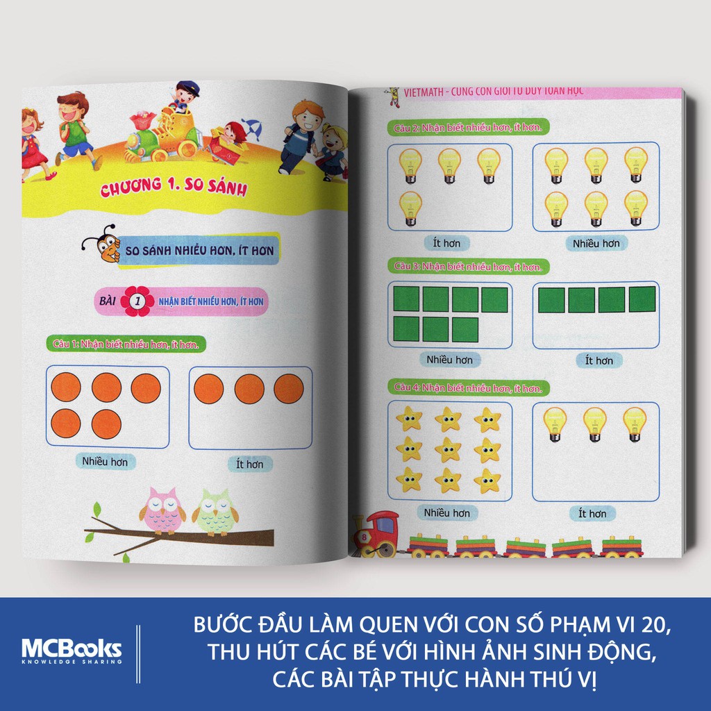 Sách - Vietmath - Cùng Con Giỏi Tư Duy Toán Học Tập 2 - MCBooks