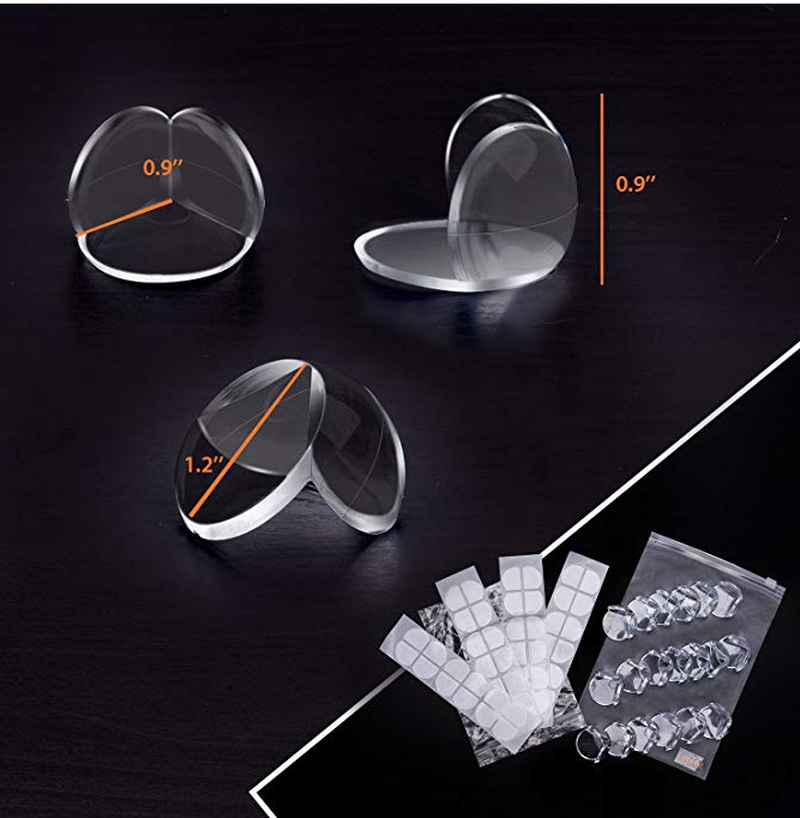 Set 10 Miếng Silicon Bọc Cạnh Bàn Bảo Vệ An Toàn Cho Bé