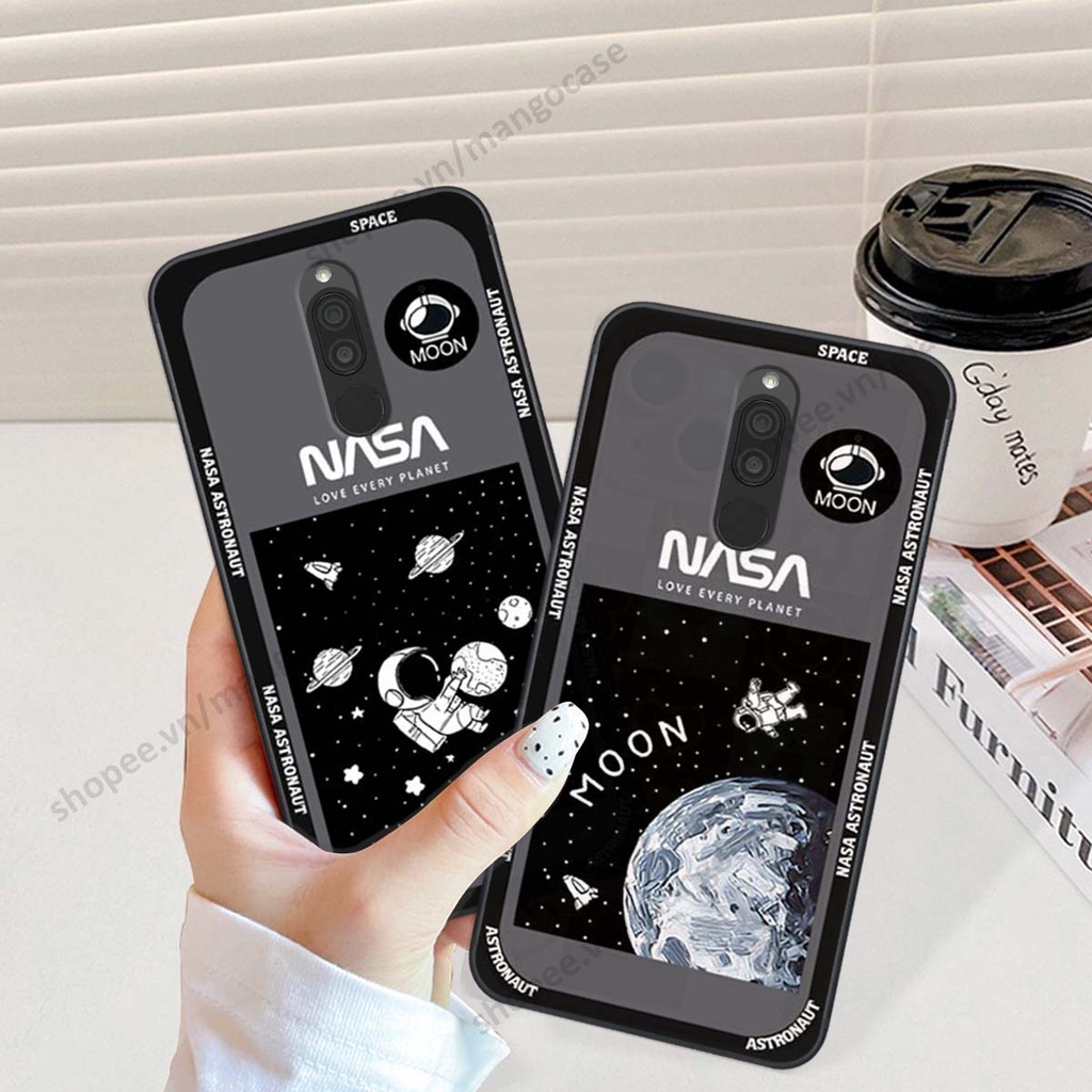 Ốp lưng Xiaomi Redmi 8 hình nasa, vũ trụ, robot siêu độc đáo đáng yêu