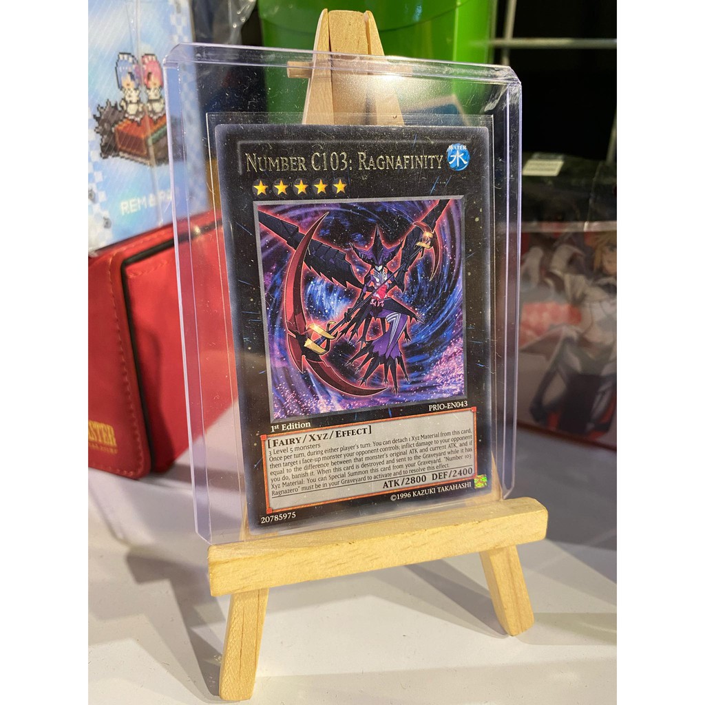 Lá bài thẻ bài Yugioh Number C103 Ragnafinity – Rare - Tặng bọc bài nhựa bảo quản