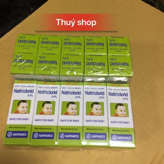 Combo 10 lọ Natriclorid 0,9%