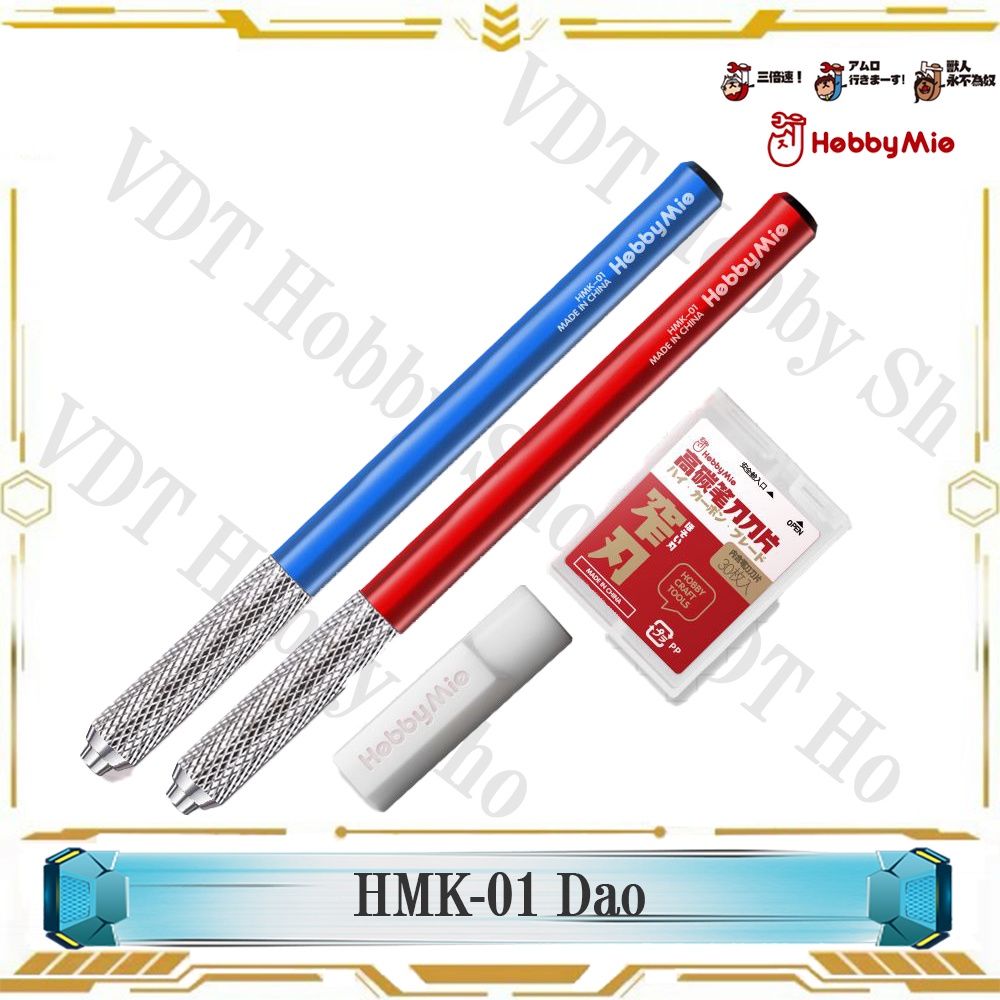 Hobby Mio: Bộ dao trổ HMK-01 kèm hộp 30 lưỡi dao
