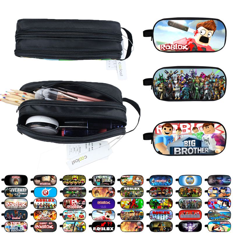 Túi Đựng Bút Trang Điểm In Hình Hoạt Hình Roblox 3D Dành Cho Học Sinh