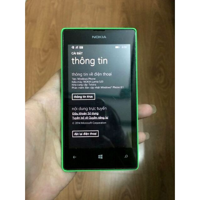 Điện thoại Nokia Lumia 520 giá rẻ