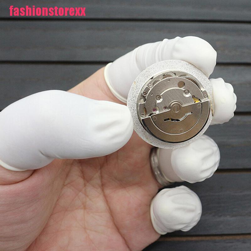 Set 20 / 100 Miếng Bọc Ngón Tay Bằng latex latex Dùng Một Lần