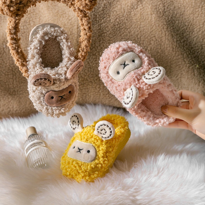 Dép bông đi trong nhà dễ thương cho bé