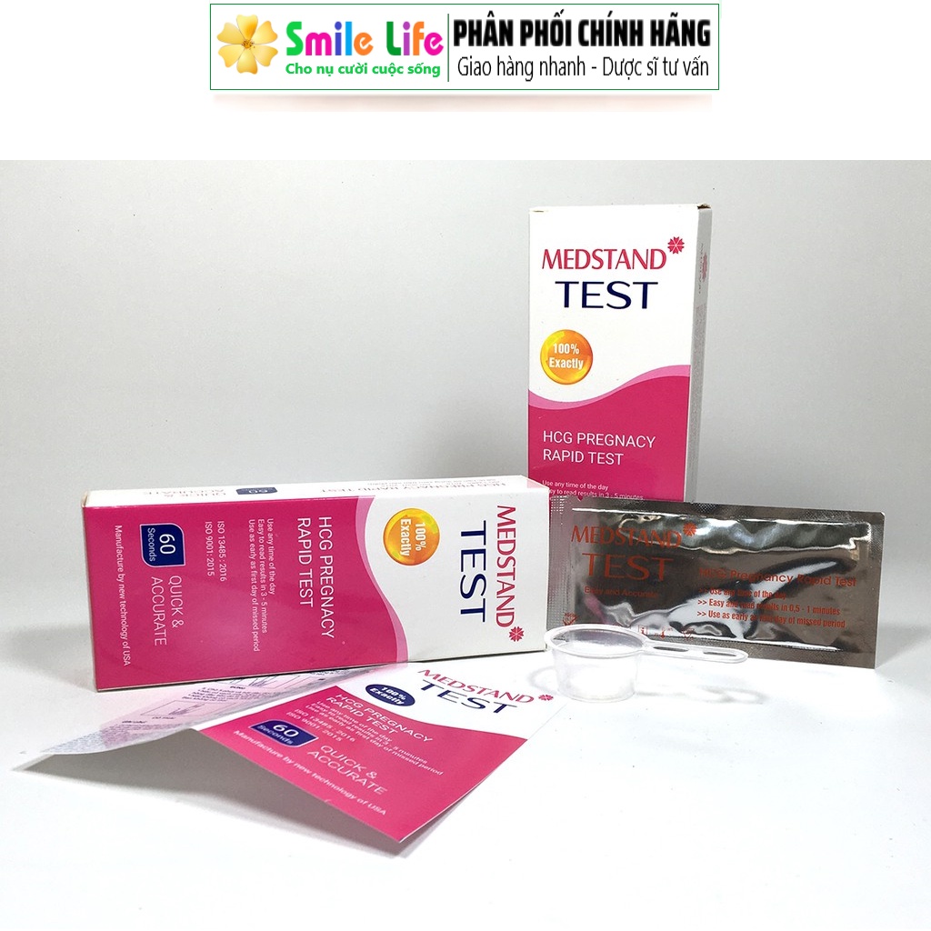 SMILE LIFE | Que Thử Thai Medstand Test ® - Nhanh, Chính Xác, Tiện Lợi