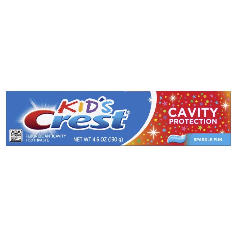 [HÀNG MỸ] Kem Đánh Răng Crest Kids Cavity Protection MỸ An Toàn Cho Bé 130g