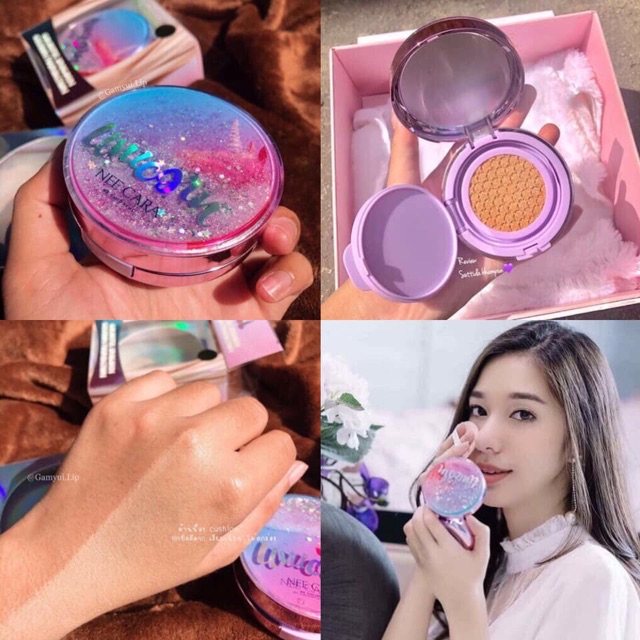 Phấn Nước Unicorn Nee Cara Thái - Che phủ lỗ chân lông to và kiềm dầu | BigBuy360 - bigbuy360.vn