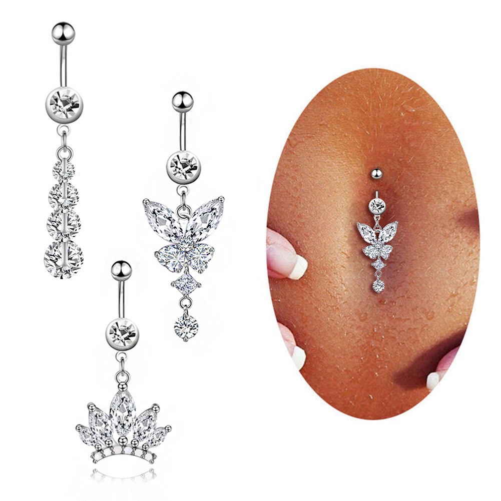 Khuyên Cơ Thể Hình Bướm Thời Trang Cá Tính