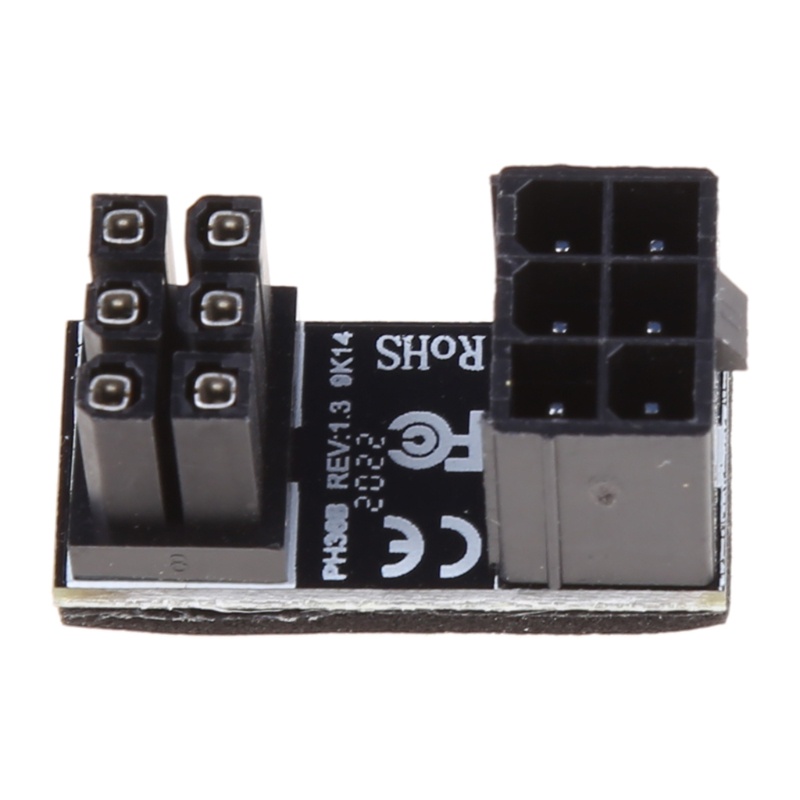 Cáp Chuyển Đổi ATX6PIN 180 Độ ATX-6Pin Đực Sang 6Pin Cái Cho Thẻ Đồ Họa