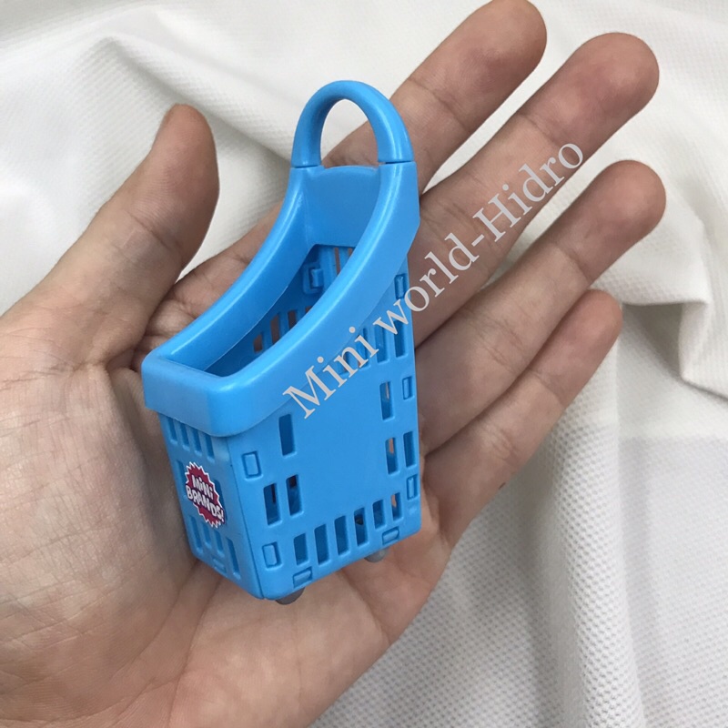 Đồ chơi toy Mini Brands chính hãng kệ giỏ kéo xe đẩy quầy thu ngân siêu thị mini combo