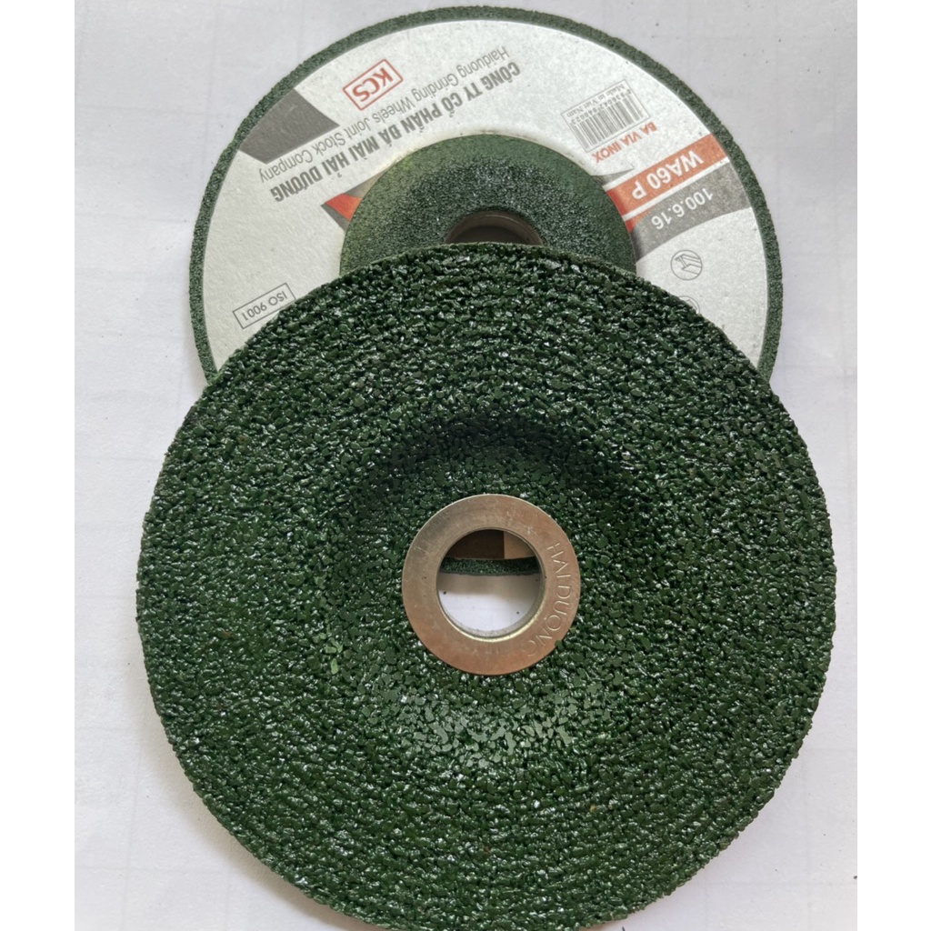 ĐÁ MÀI BAVIA XANH,ĐEN 1 TẤC 100X6.0X16MM HẢI DƯƠNG HÀNG CHÍNH HÃNG CÔNG TY