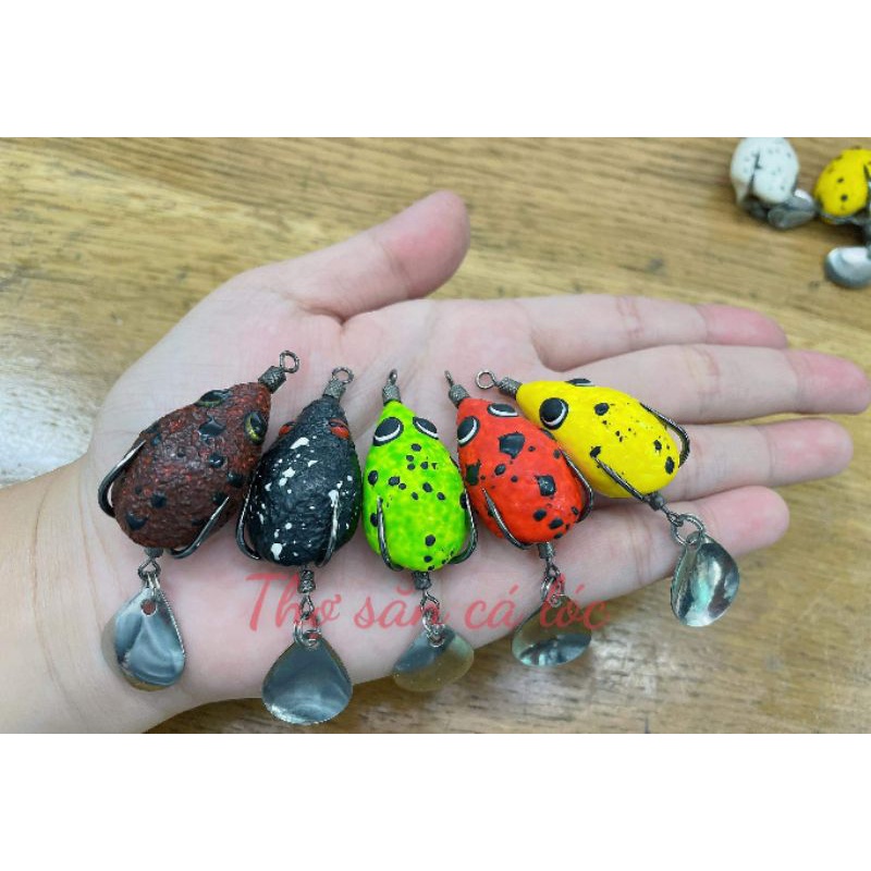 Nhái hơi Muối Tiêu MiNi - Thợ săn cá lóc.