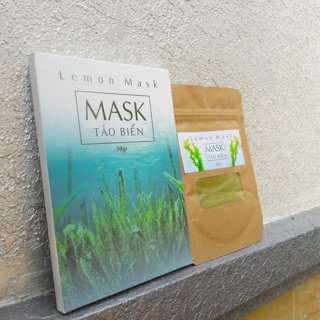 Mask Tảo Biển lemon beauty