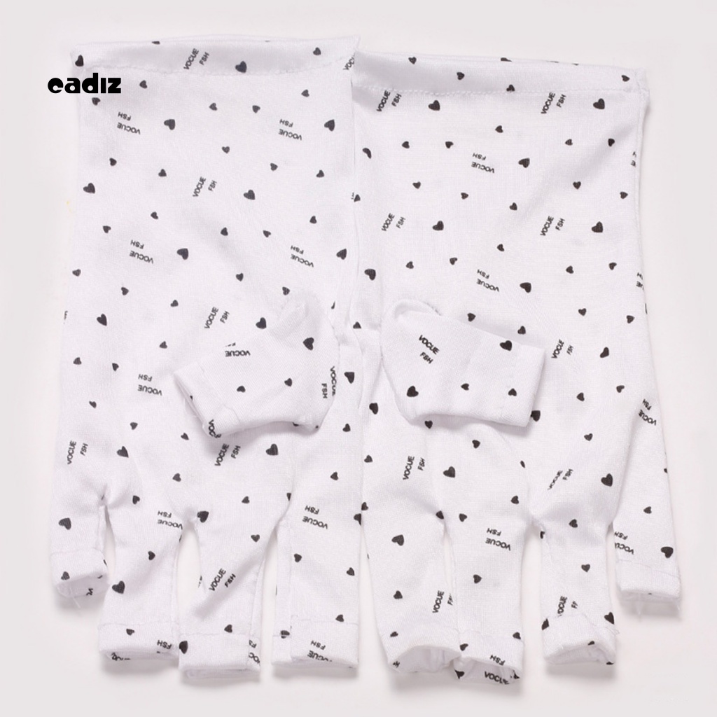 1 Đôi Găng Tay Gel UV Chăm Sóc Móng Thoáng Khí