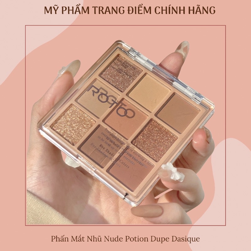 Bảng Phấn Mắt Nhũ Nude Potion Dupe Dasique  Eyeshadow Palette