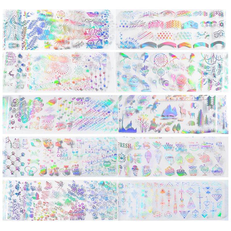 Cuộn băng dính kim tuyến dùng để trang trí móng nghệ thuật