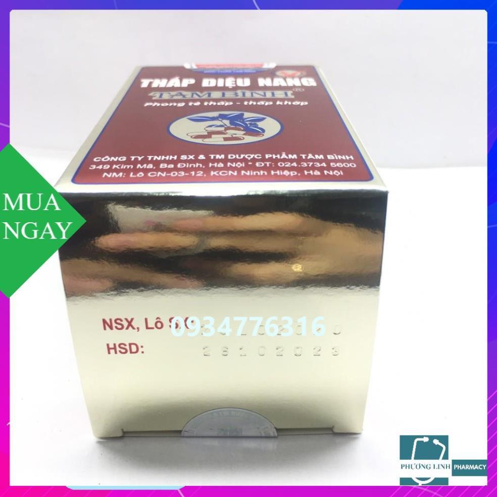 Thấp diệu nang tâm bình lọ 60 viên nang