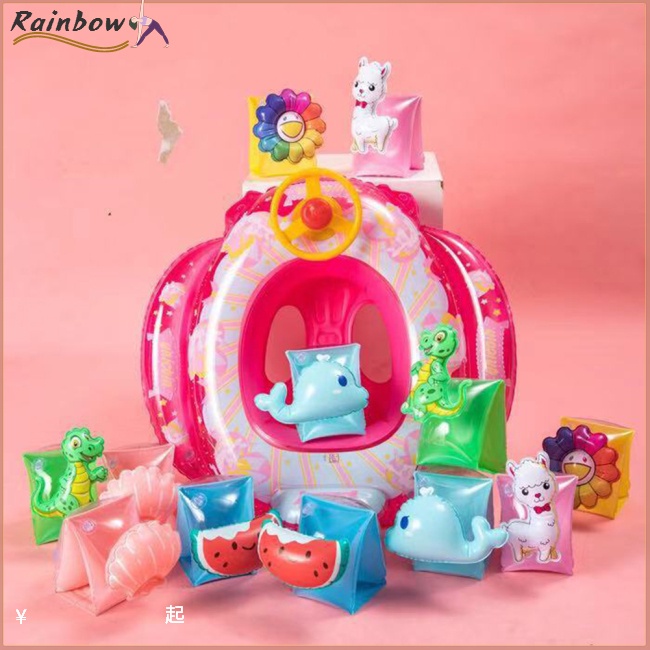 1 Cặp Phao Bơi Bơm Hơi Đeo Cánh Tay An Toàn Cho Bé