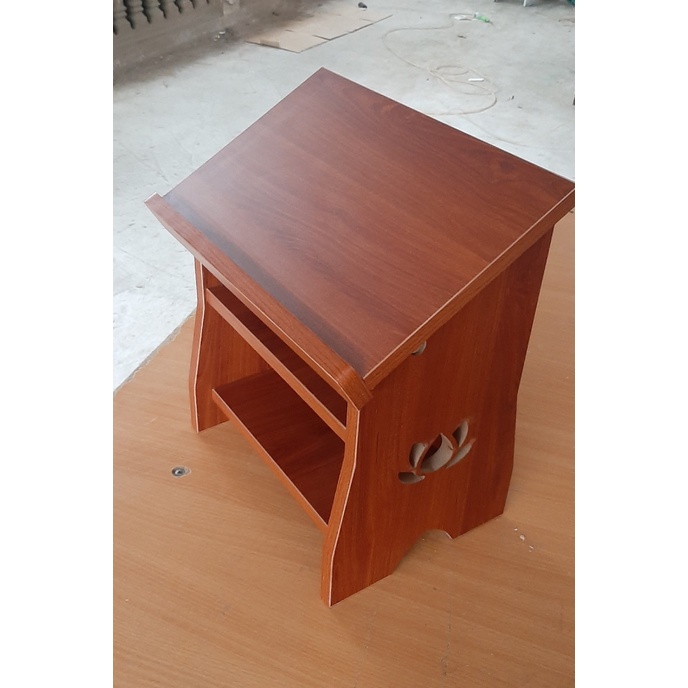Kệ Để Kinh Phật Hoa Sen Bằng Gỗ MDF Phủ Melamine 2 Mặt/ Bàn Tụng Kinh - Kệ Đọc Sách - KICO HOME