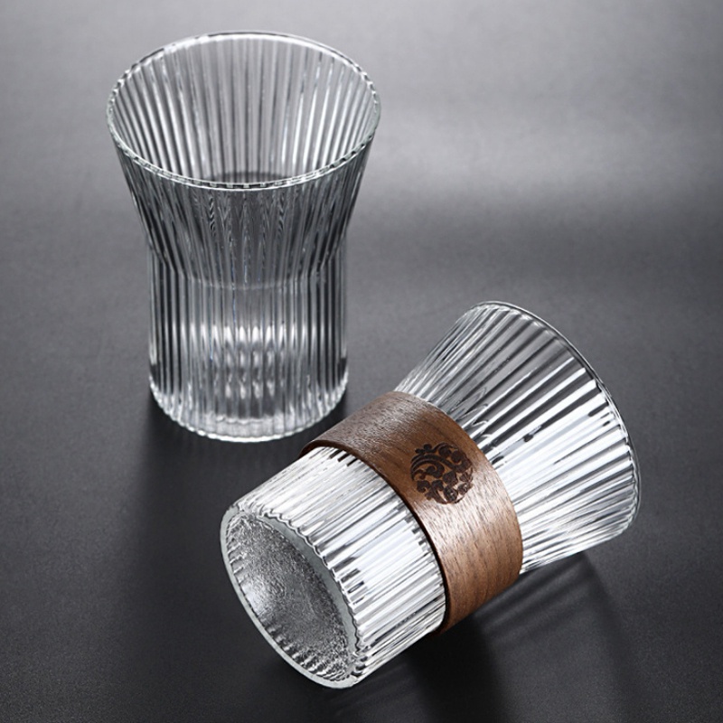 Ly Thủy Tinh Uống Rượu/Cà Phê Trong Suốt Cách Nhiệt Dùng Cho Quán Bar/Nhà Ở