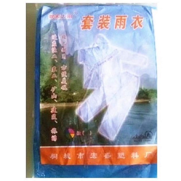 Bộ quần áo mưa nhựa dày,,,