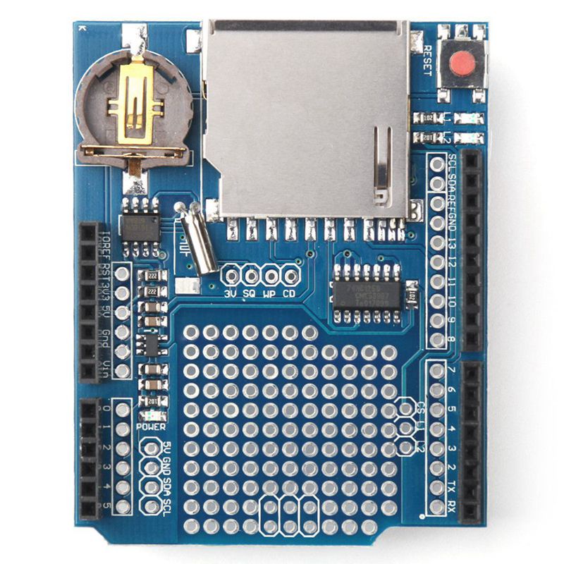 Linh Kiện Điện Tử Ule Logging Shield Xd-204 Cho Arduino Uno Sd Card Drv Drv