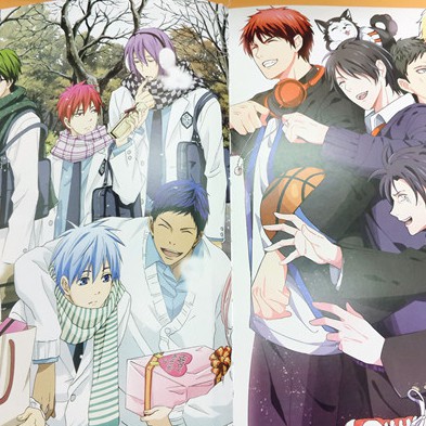 Gói quà manga anime Kuroko no Basket Cầu Thủ Vô Hình
