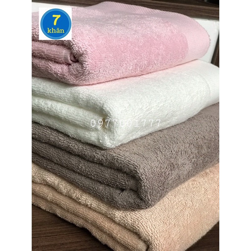 Khăn tắm Songwol 100% cotton cao cấp - Nhiều màu - SH HIVE