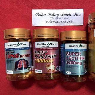 THẢI ĐỘC PHỔI  - HEALTHY CARE ORIGINAL LUNG DETOX