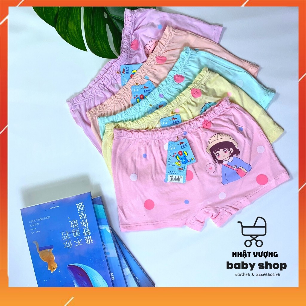 Quần chip bé gái - Quần lót bé gái 💓 FREE SHIP 💓 Cao Cấp Xinh Xắn Giá Xưởng , Hình Bé Gái Dễ Thương new 2021 06