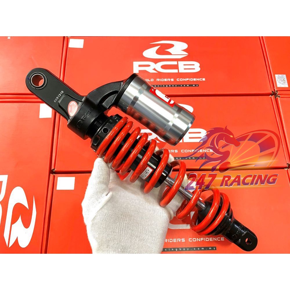 Phuộc Vario,Vision mẫu RCB MB-2 bình dầu chính hãng Siêu Rẻ màu Đỏ