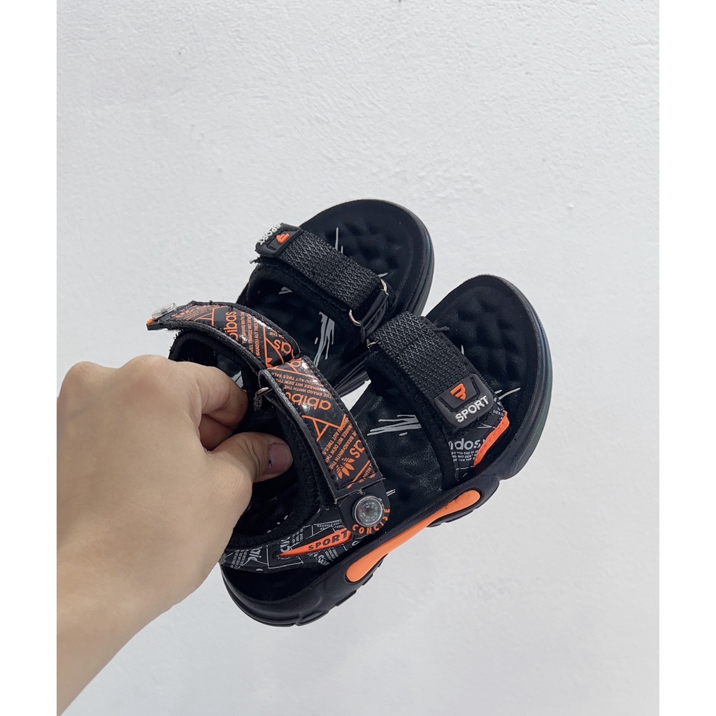 Sandal cho bé trai đi học dép quai hậu cao cấp siêu êm chân mã mới B3