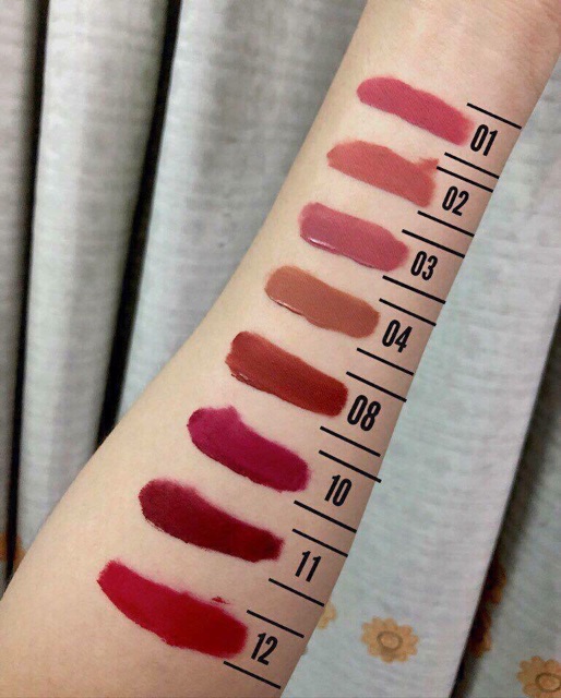 💋Set Son Sivanna Colors Matte Lips HF7004 (tặng chì kẻ môi cùng màu)