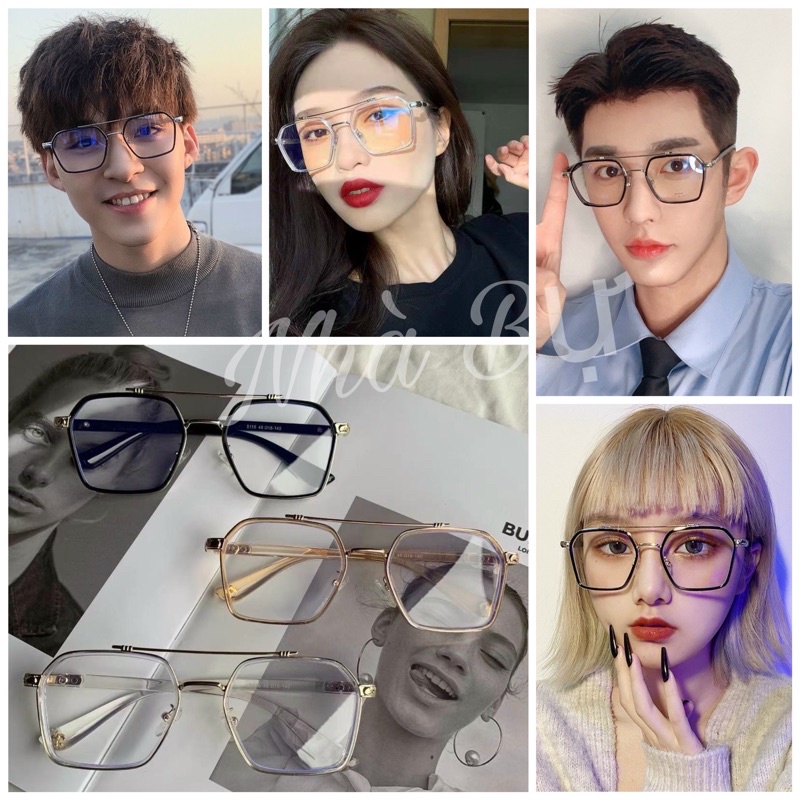 Mắt kính mát râm mùa hè nhiều màu thời trang unisex nam nữ - Bự Store - 695