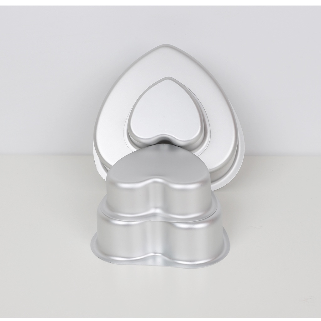Khuôn tim đế liền 3inch/ 4inch/ 5inch/ 6inch/ 8inch