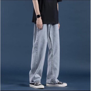 Quần jean, Baggy Trơn TR03 Dáng Suông,Rộng  style hàn quốc 2021  ྇