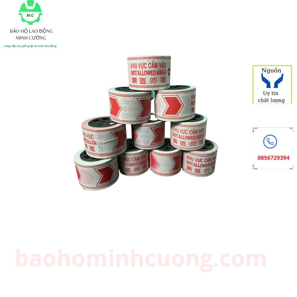 Băng rào cảnh báo, cuộn rào công trình